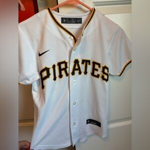 Nike White Pirates Jersey